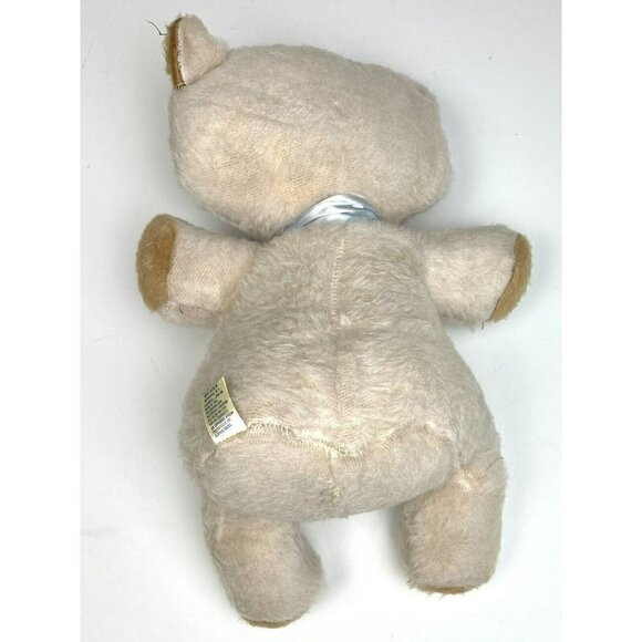 VTG 1973 AMERICAN GREETINGS 14" Plush TEDDY BEAR "Take Me To Bed With You" NWT - Picture 3 of 6